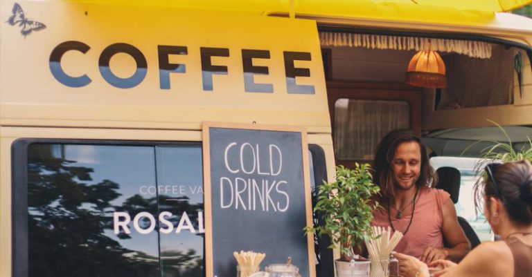 Streamlining Work - Cafe in Van