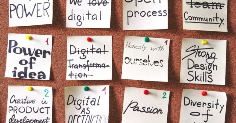 Realistic Goals - Notes on Board